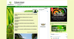 Desktop Screenshot of finfacts.ie